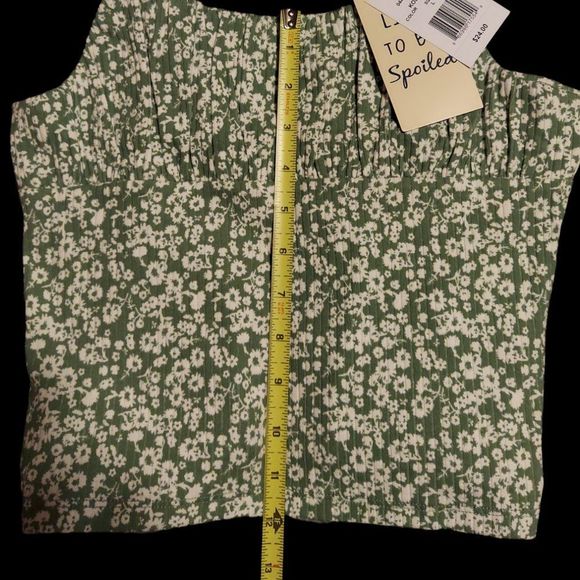 Live To Be Spoiled Emma Ribbed Cami Junior's Size L - Picture 3 of 5